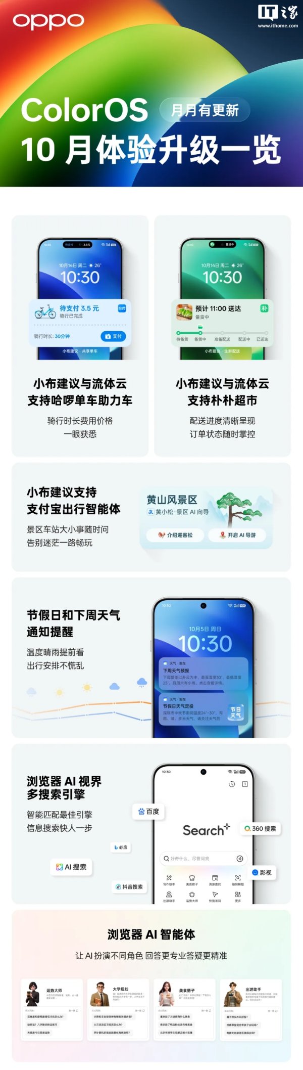 盘配资 OPPO ColorOS 十月系统升级内容公布，支持机型一览